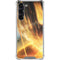StockTrek Giant Asteroid Collides with Planet Earth Galaxy S24 FE Clear Case